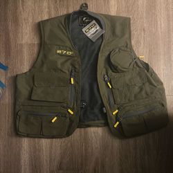 White River Fly Shop 270º Fly Vest - Loden Green  Size: Large