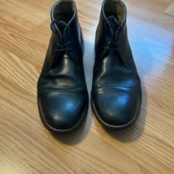 Leather dress boots - Mens size 9