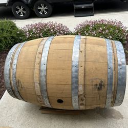 Wine Barrel Dog Bed