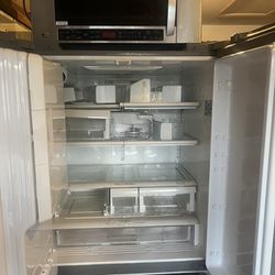 LG fridge/ Microwave 