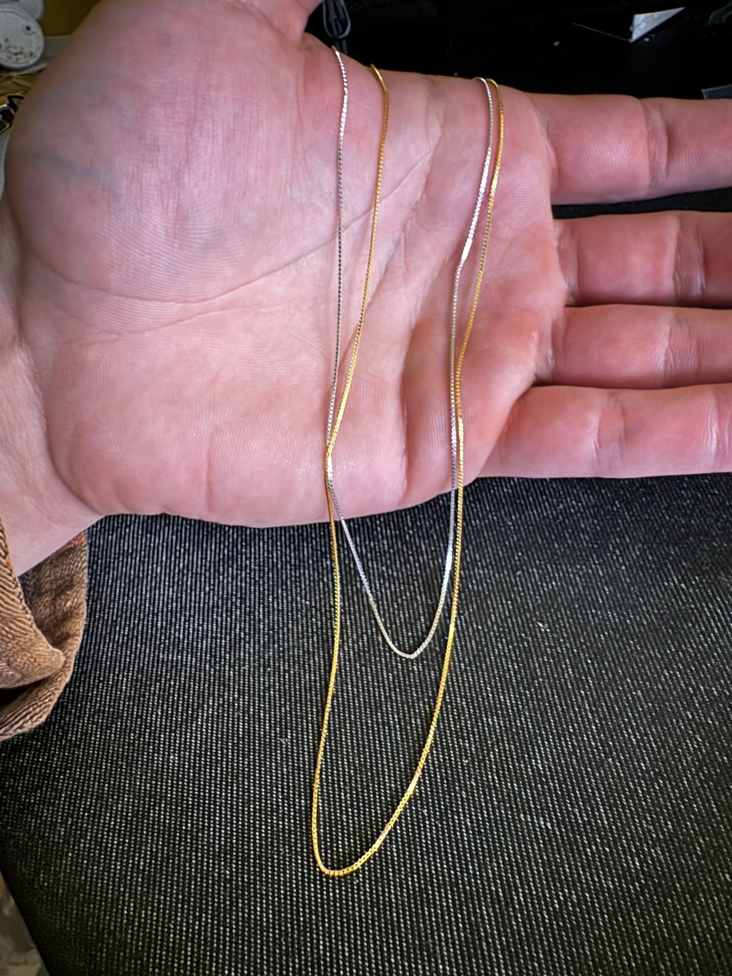 Gold + Silver Choker Necklaces