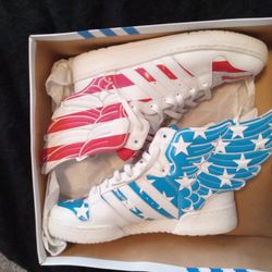 Adidas Jeremy Scott Wings Stars And Stripes