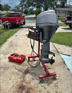 2005 25hp tohatsu 4 stroke outboard