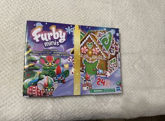 FURBY Minis Advent Christmas Calendar 24 Days of Surprises w/figures, stickers & fun accessories
