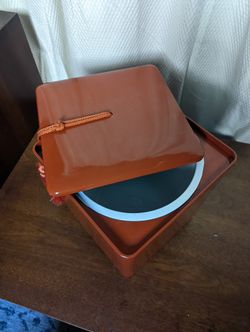 Late 60's Japanese Ice Bucket With Lid 