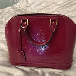 Louis Vuitton Alma Versnis PM Indian Rose Pink with dust bag