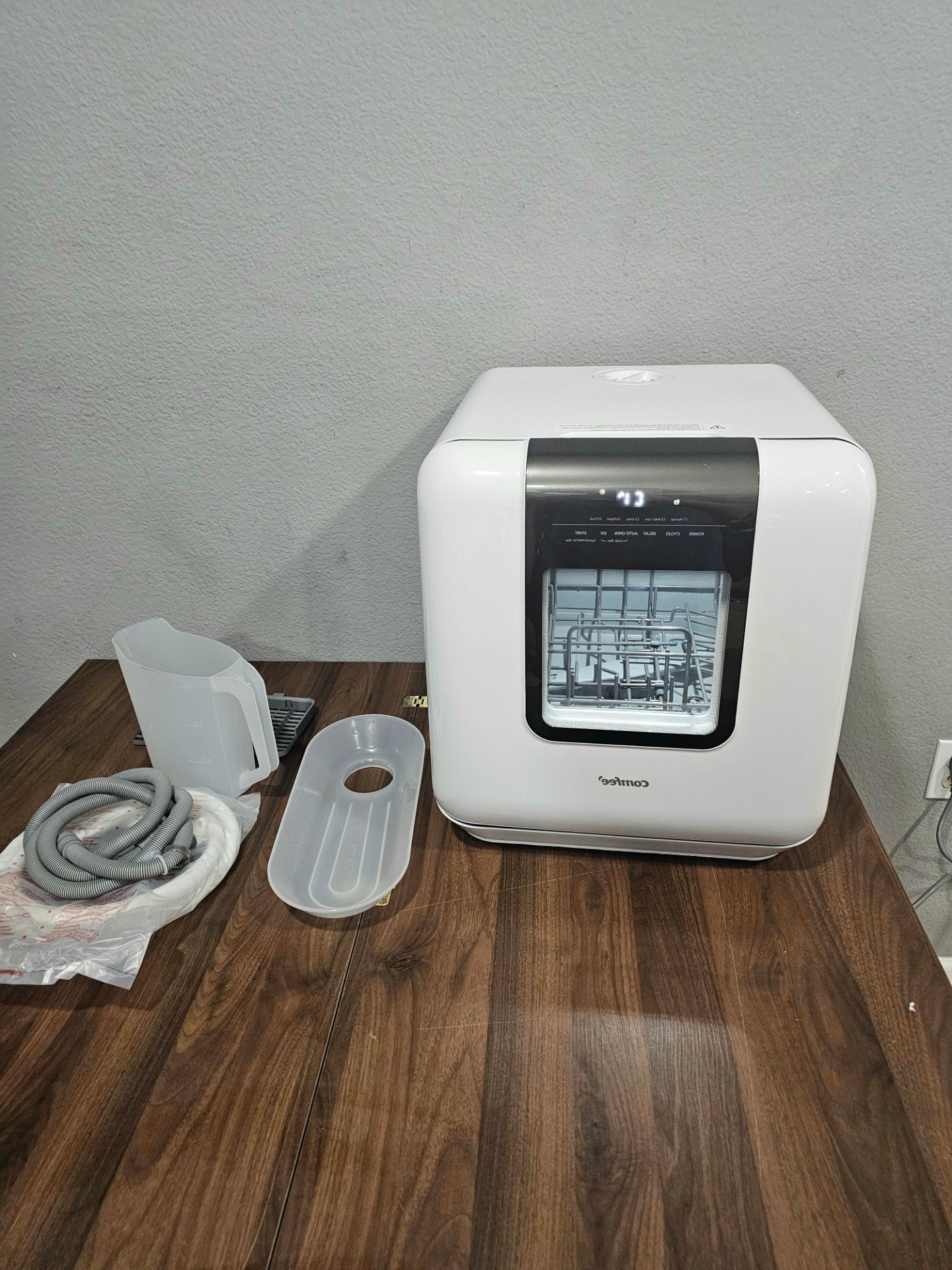 portable dishwater comfee no hookup needed new