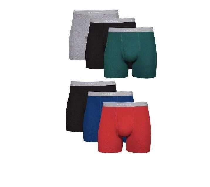 Mens Hanes boxer briefs