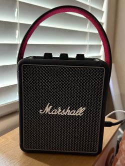 Marshall Stockwell II Bluetooth Portable Speaker – $120