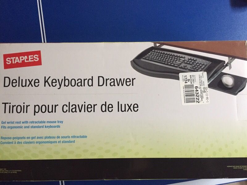 New deluxe keyboard drawer kit