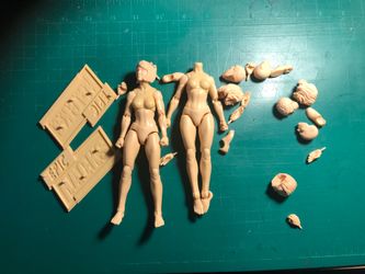 Marvel legends Gi Joe custom blank female bodies