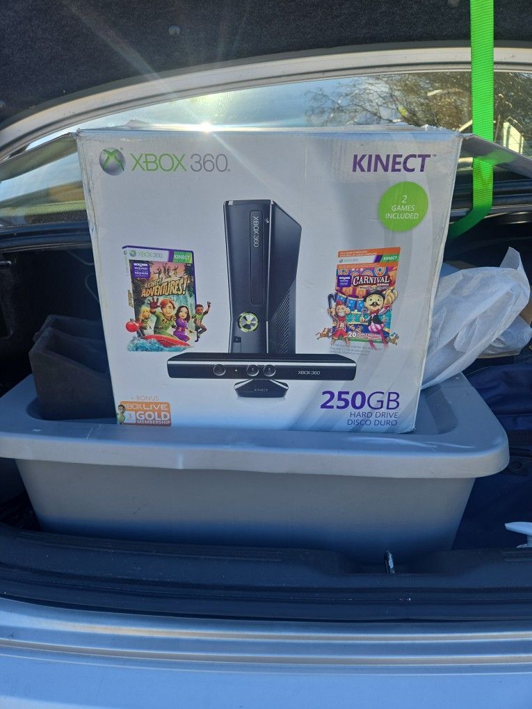 Xbox 360 S With Kinect