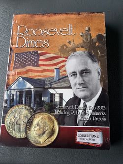 Roosevelt Dimes, 1(contact info removed) P, D & S Mintmarks (Cornerstone Coin Album)