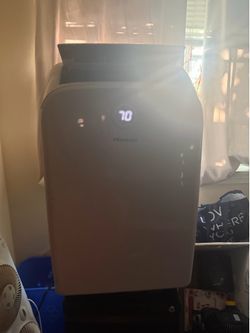 8,000btu portable air conditioner, WiFi, dual hose AC