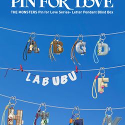 Pin For Love Letters Keychain