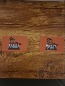 Frosty’s Forest pumpkin patch cards