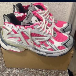 Pink Balenciaga Runners