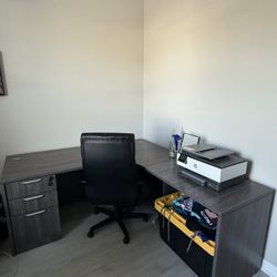 Office Desk And Chair