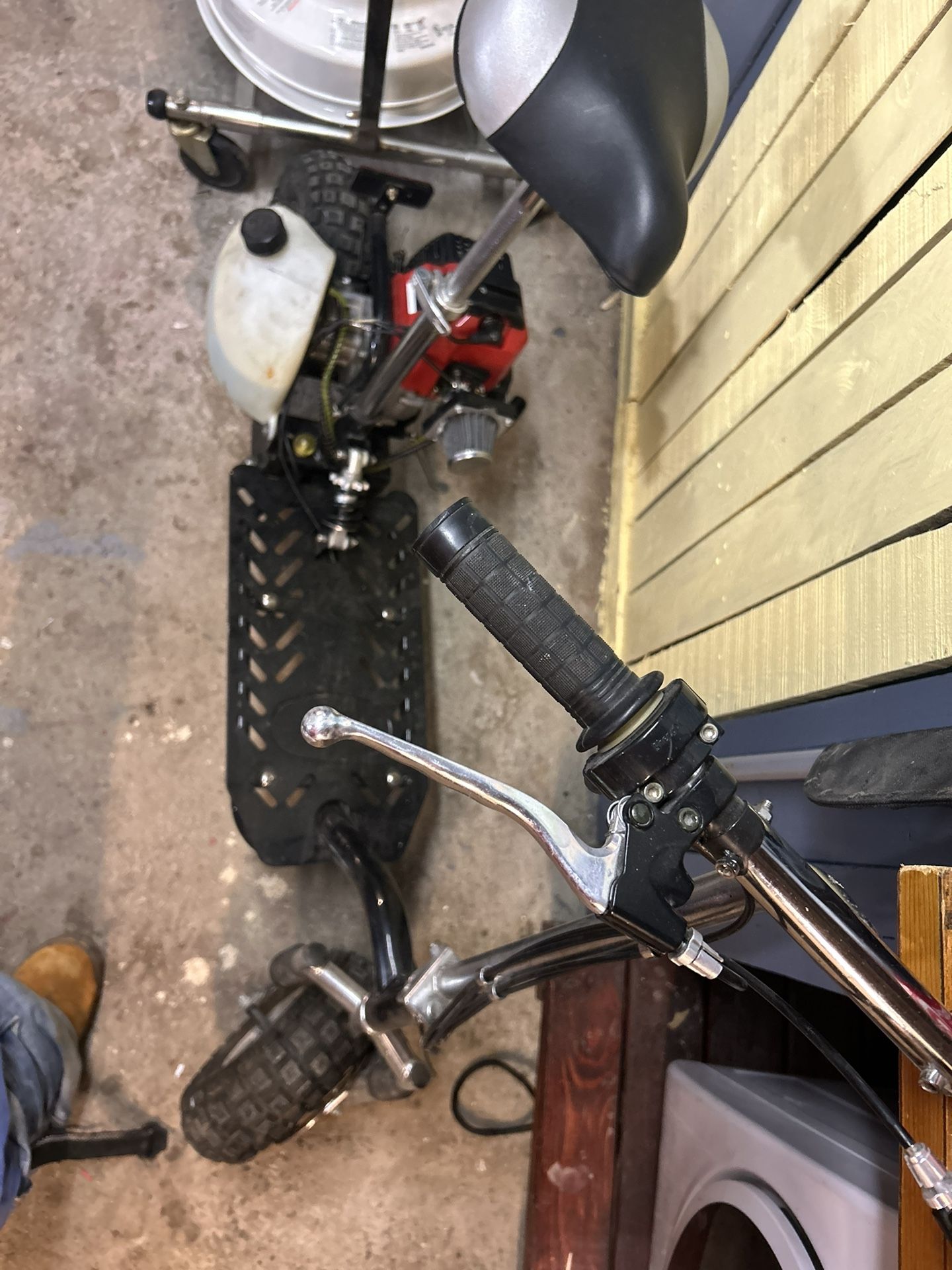 Gas Scooter Fast