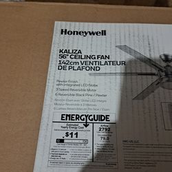 New Honeywell kailin 56 ceiling fan 142cm with controller