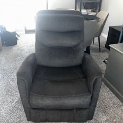 Dark Gray Rocking Chair