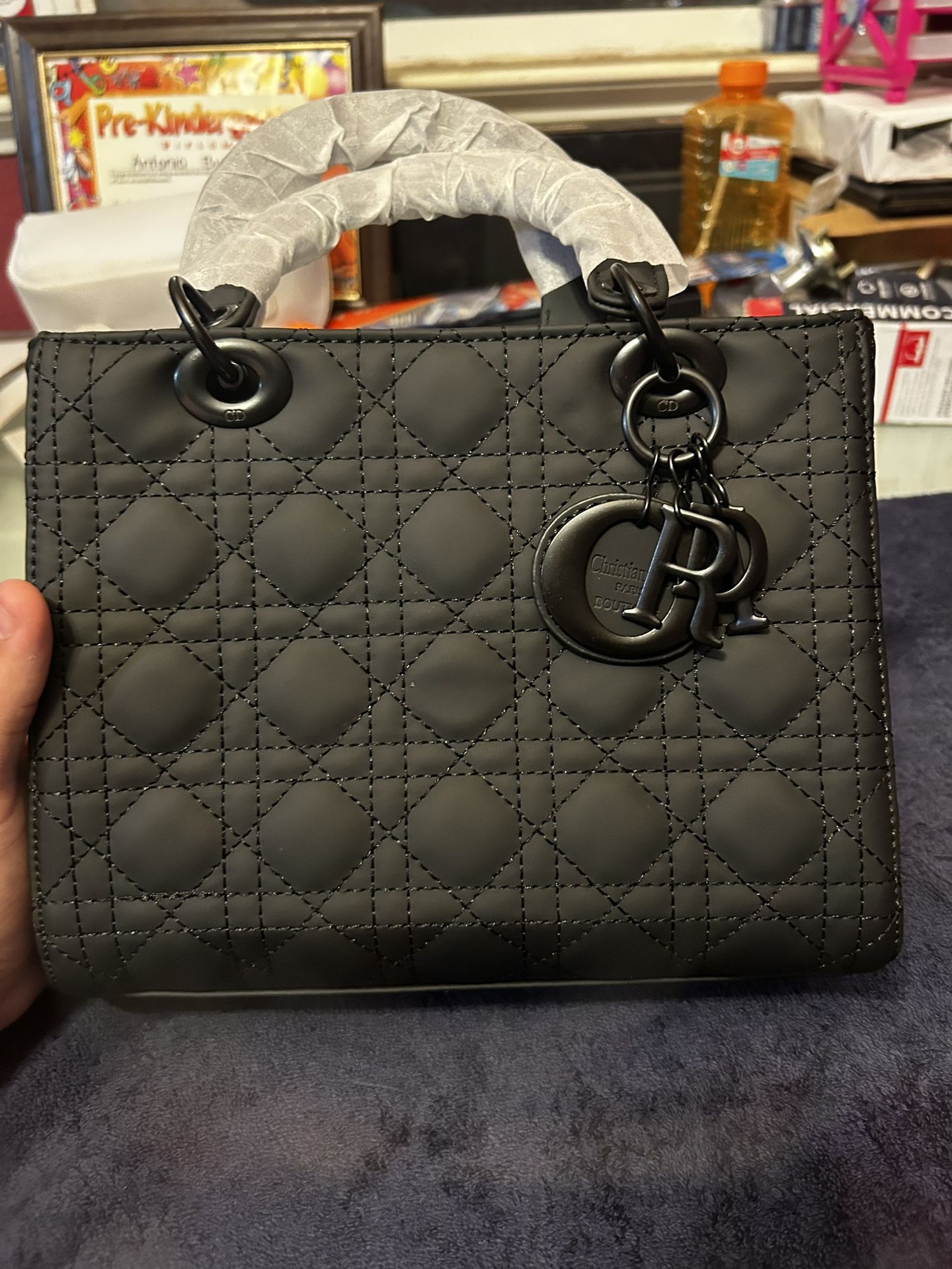 Dior Medium Tote Bag Black