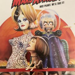 MARS ATTACKS! (DVD-1996) Jack Nicholson + Glenn Close + Danny Devito!