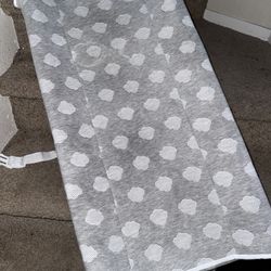 Jool Baby Soft Changing Pad + Washable Cover, Non-Slip - Fits Standard Changing Tables & Dressers (Gray)