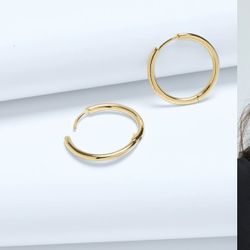 Madewell Medium Hoop Earrings