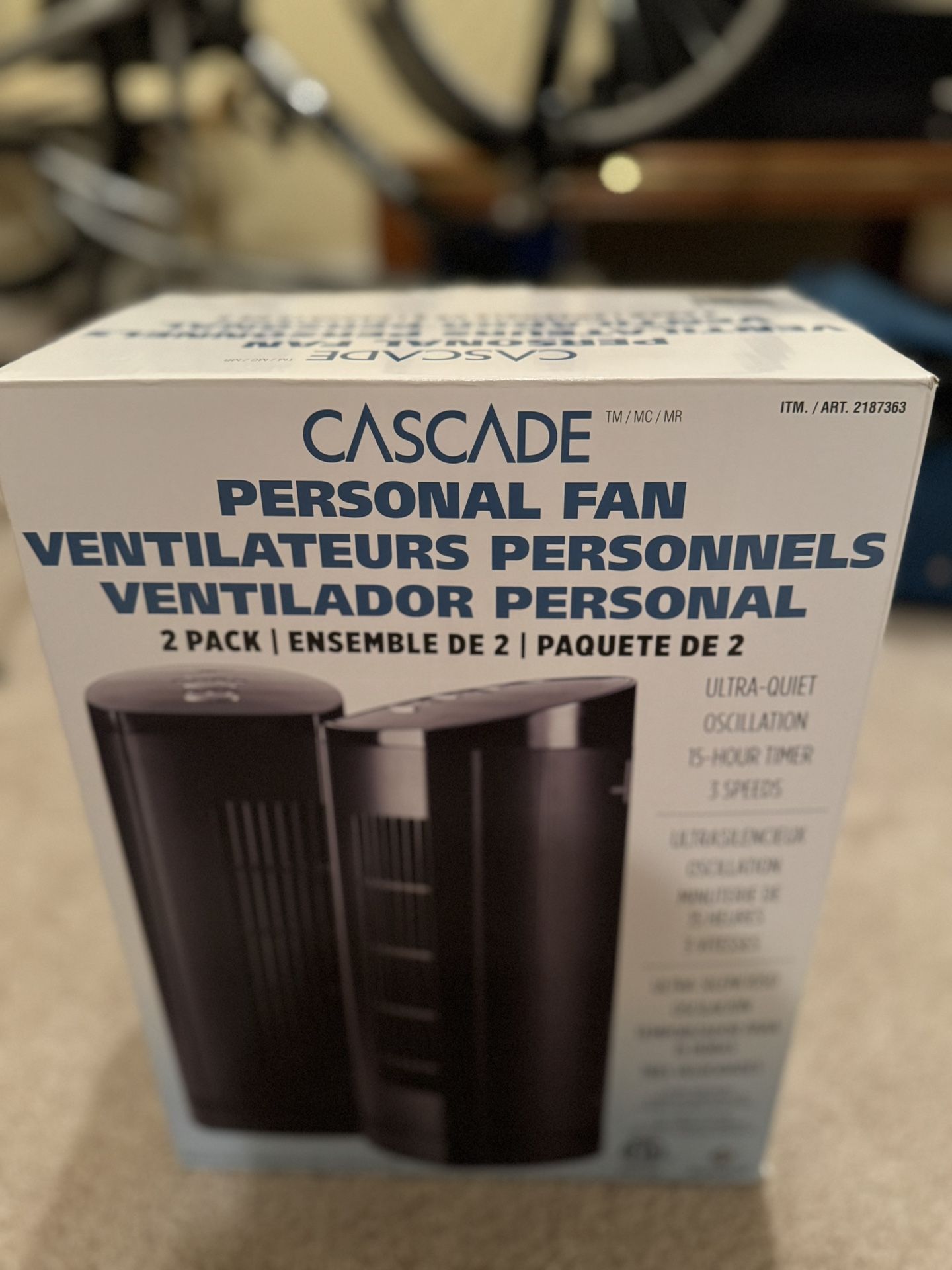 Cascade Tower Fan 2pack