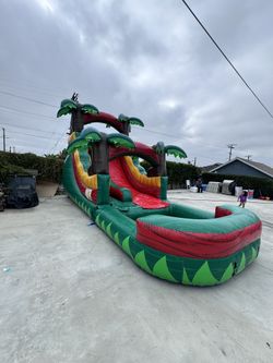 Palm Trees 15ft Slide 