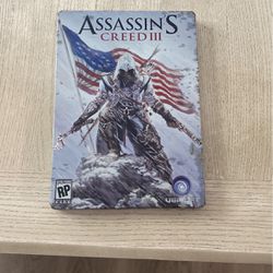 Assassin Creed 3 PS3 Steelbook (Pre-order Exclusive)