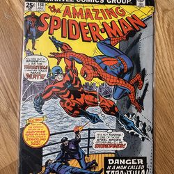 Amazing Spider-Man 134 Marvel Comic Book 1974 1st Tarantula 2nd Punisher