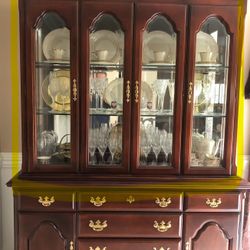 Cherrywood China Hutch