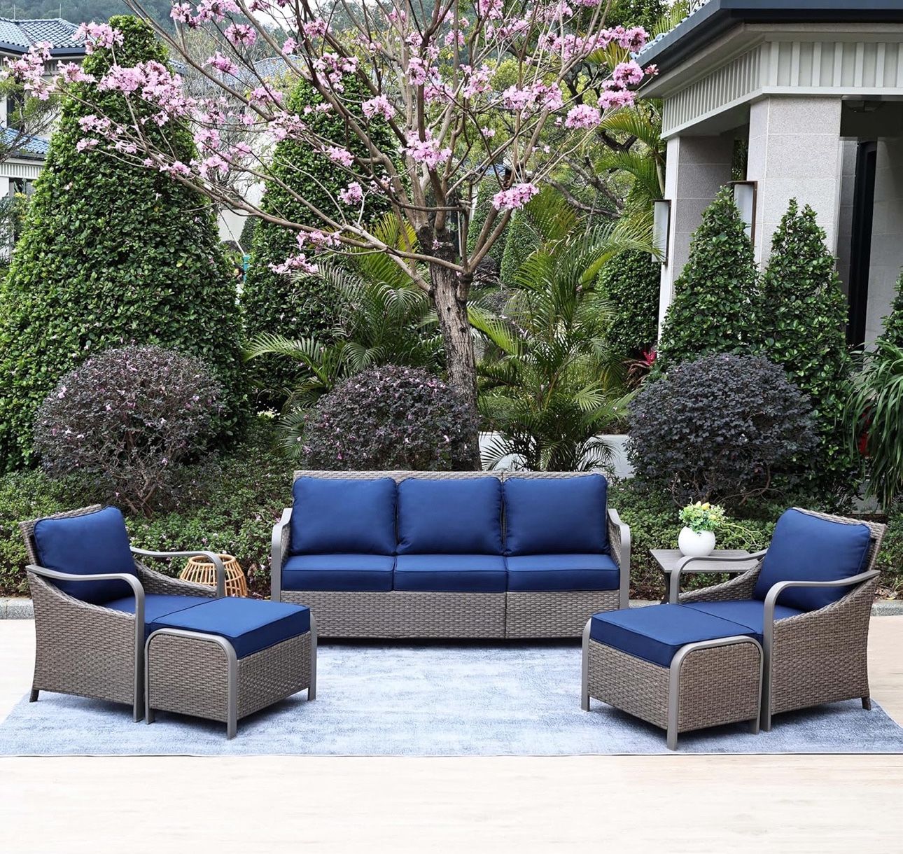 6pc Outdoor Patio Furniture Set
