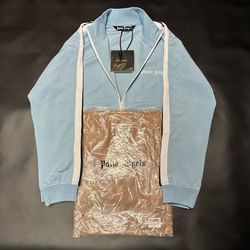 Palm Angels Light Blue Top Size S 