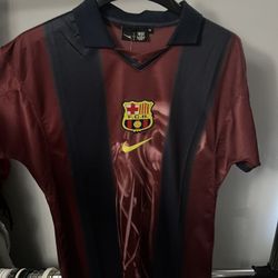 Travis Scott CJ X FCB Barcelona Home Skeleton Jersey