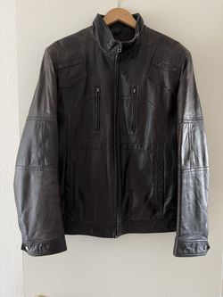 Men’s Dark Brown Leather Jacket