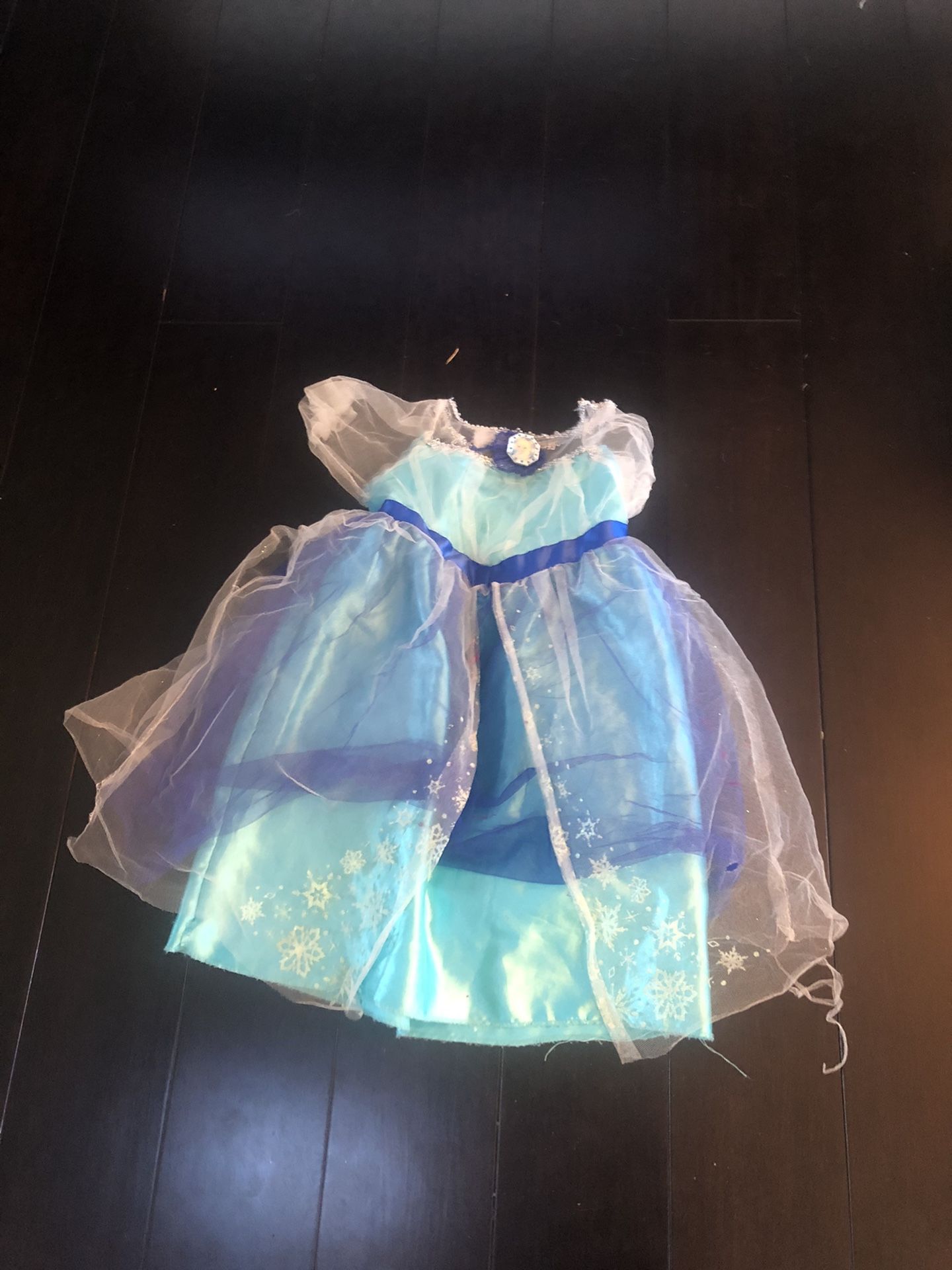 Elsa frozen costume 4-6 years