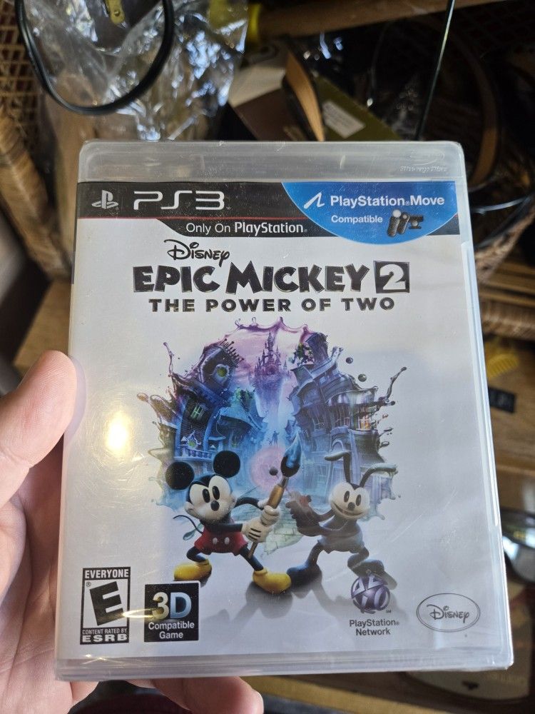 Ps3 Epic Mickey 2 New Sealed