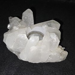 Quartz Tea Candle Holder