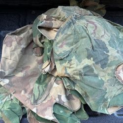 Vietnam Era Vintage Army Camouflage Helmet Covers