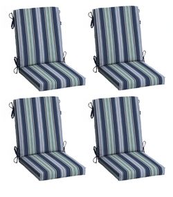 4 outside chair cushions  new
