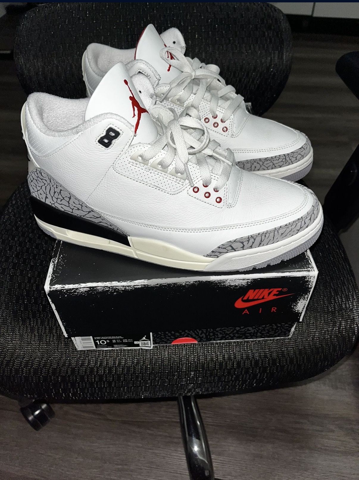 Jordan 3 White Cement
