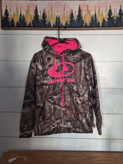 Mossy Oak Pink Camo Medium Jacket