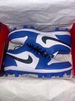 Royal blue Jordan 1 Cleats