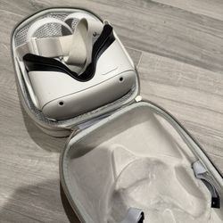 Meta Quest 2 advanced all in one VR headset.