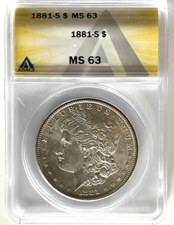 1881-S MS-63 Morgan Dollar