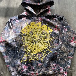 Camo Spider Hoodie / Never Worn