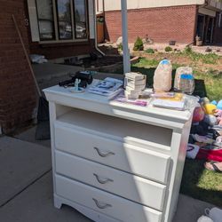 White Dresser (Other Items Not Included)